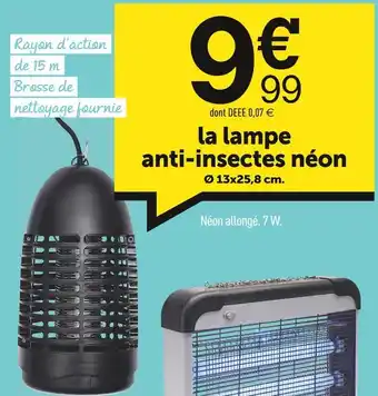 Centrakor La lampe anti-insectes néon offre