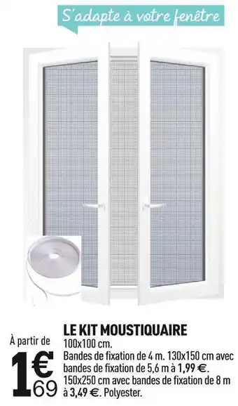 Centrakor Le kit moustiquaire offre