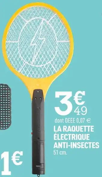 Centrakor La raquette électrique anti-insectes offre