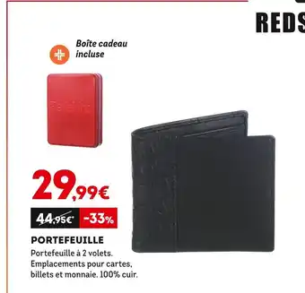 Redskins portefeuille