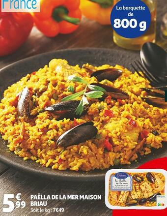 Auchan Maison briau paëlla de la mer offre