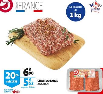 Auchan Auchan chair ou farce offre