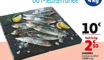 Auchan Sardines offre