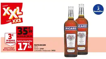 Auchan Ricard pastis offre
