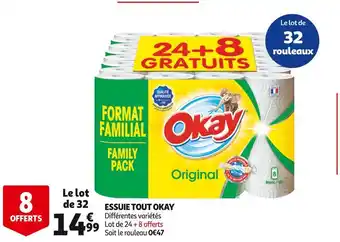 Auchan Okay essuie tout offre
