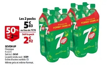 Auchan Seven up seven up offre