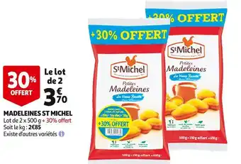 Auchan St michel madeleines offre