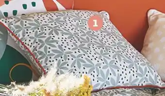 Auchan Actuel coussin 45x45 offre