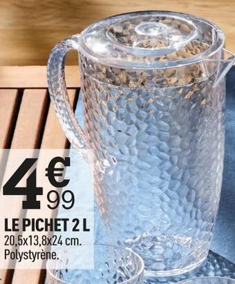 Centrakor Le pichet 2 l offre