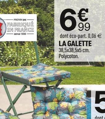 Centrakor La galette offre