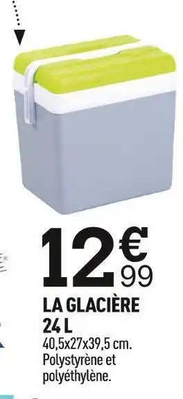 Centrakor La glacière 24 l offre