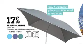 Centrakor Le parasol helenie offre