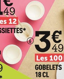 Centrakor Gobelets offre