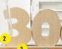 La décoration chiffre