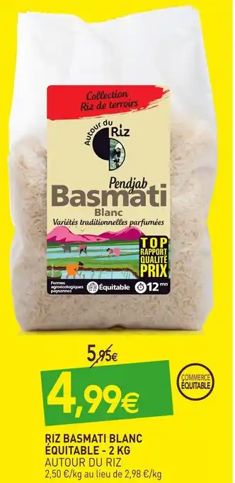 naturéO Autour du riz riz basmati blanc équitable offre