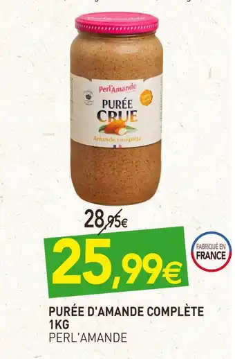 naturéO Perl'amande purée d'amande complète offre