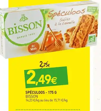 naturéO Bisson speculoos offre