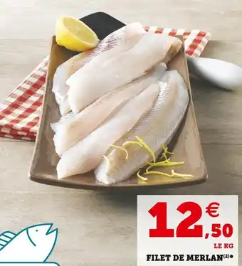 Super U Filet de merlan offre