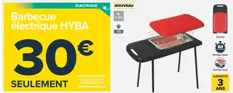 Carrefour Market Hyba barbecue électrique offre