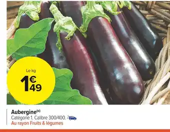 Carrefour Market Aubergine offre