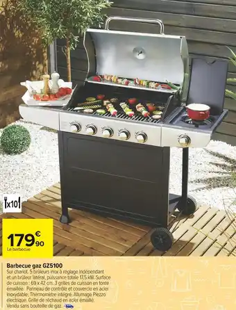 Barbecue gaz gz5100