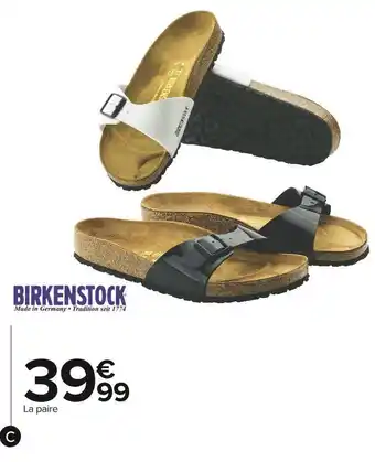 Birkenstock mule femme ou homme