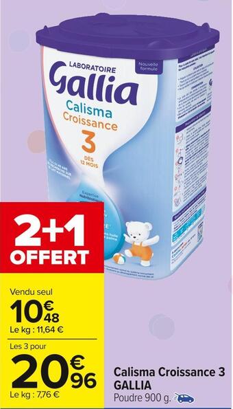 Carrefour Market Gallia calisma croissance 3 offre