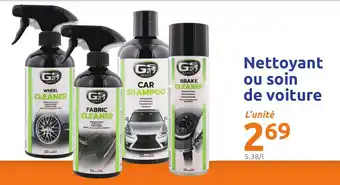 Action Nettoyant ou soin de voiture offre