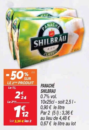 Netto Panaché shilbrau offre