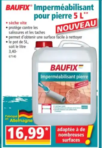 Norma Imperméabilisant pour pierre offre