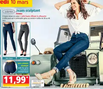 Jeans sculptant