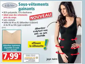 Sous-vêtements gainants
