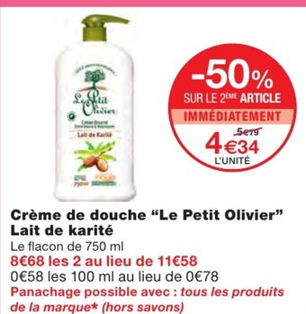 Monoprix Eau de Roses Christian Lénart offre