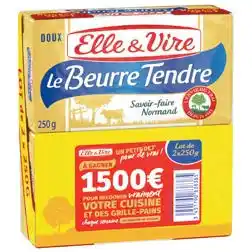 Auchan LE BEURRE TENDRE offre
