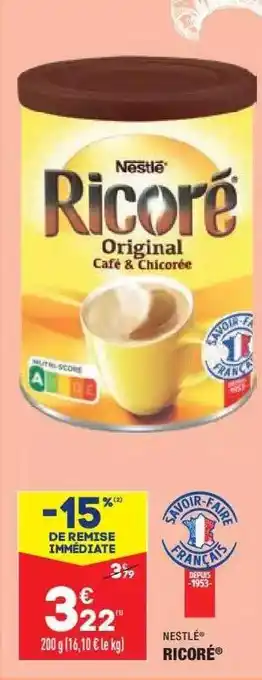 ALDI Ricoré Nestlé offre