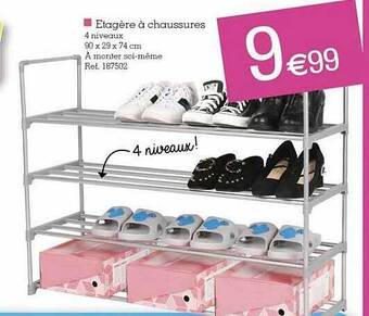 Kandy Etagère à Chaussures offre