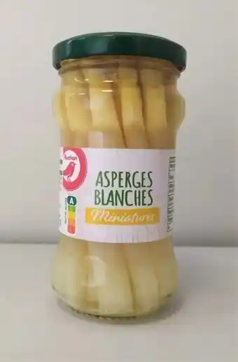 Auchan ASPERGES BLANCHES MINIATURES offre