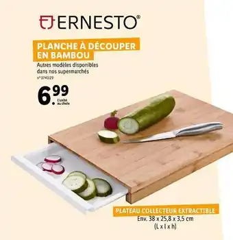Planche à Découper En Bambou Ernesto