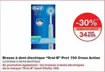 Monoprix Brosse à Dent électrique offre