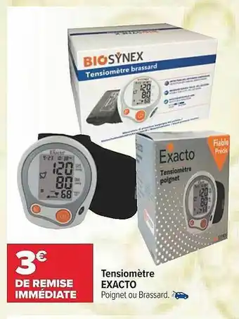 Tensiomètre Exacto