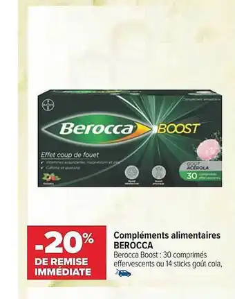 Compléments Alimentaires Berocca