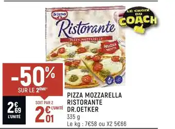 Dr.oetker pizza mozzarella ristorante