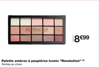 Monoprix Palette ombres à paupières iconic offre