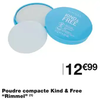 Monoprix Rimmel poudre compacte kind & free offre