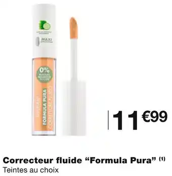 Monoprix Formula pura correcteur fluide offre