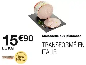 Monoprix Mortadelle aux pistaches offre
