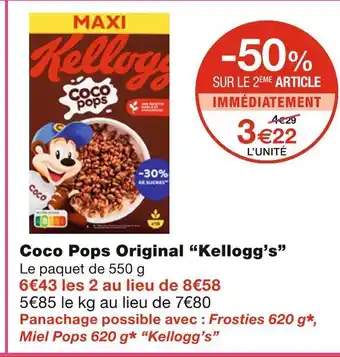 Kellogg’s coco pops original