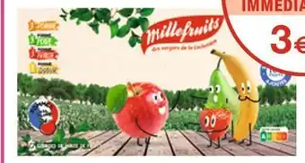 Monoprix Millefruits purée de pomme multifruits offre