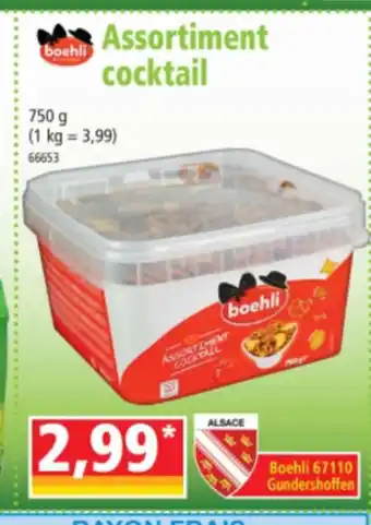 Norma Assortiment cocktail offre