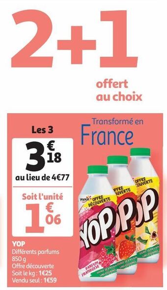 Auchan Yop offre